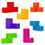 Kostka Tetris Woopie – Edukacyjna Gra Strategiczna z Kartami Zadań - 010