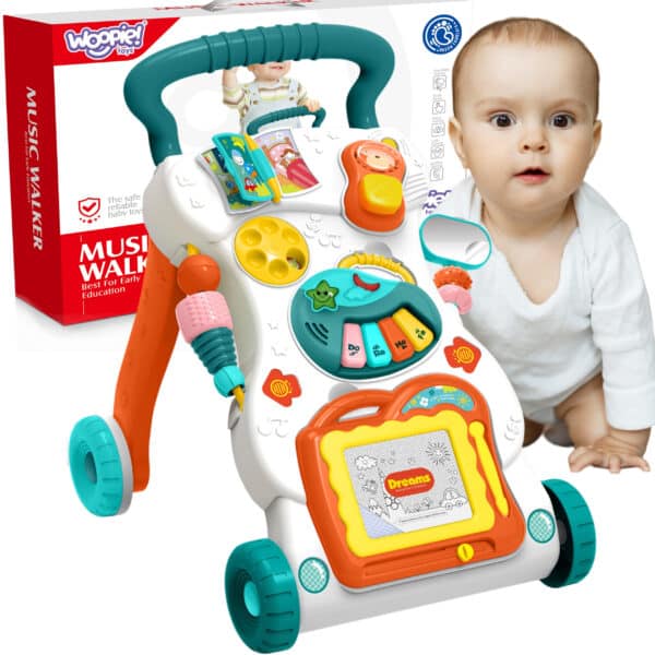 WOOPIE BABY Grający Chodzik z Znikopisem - 001