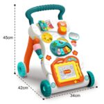WOOPIE BABY Grający Chodzik z Znikopisem - 006