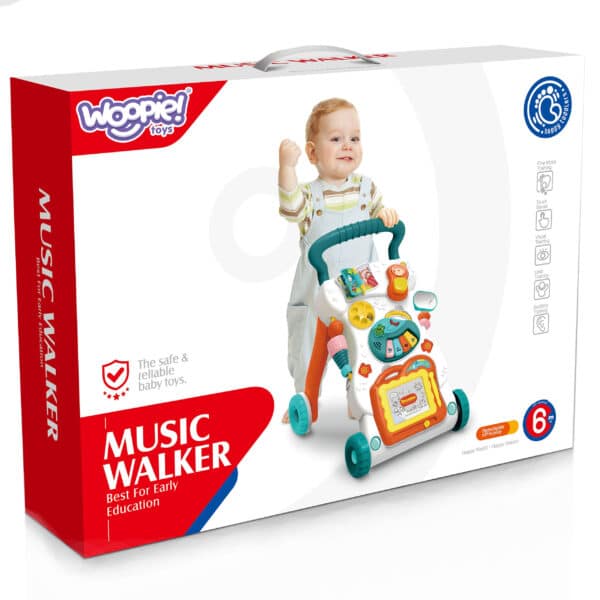 WOOPIE BABY Grający Chodzik z Znikopisem - 007