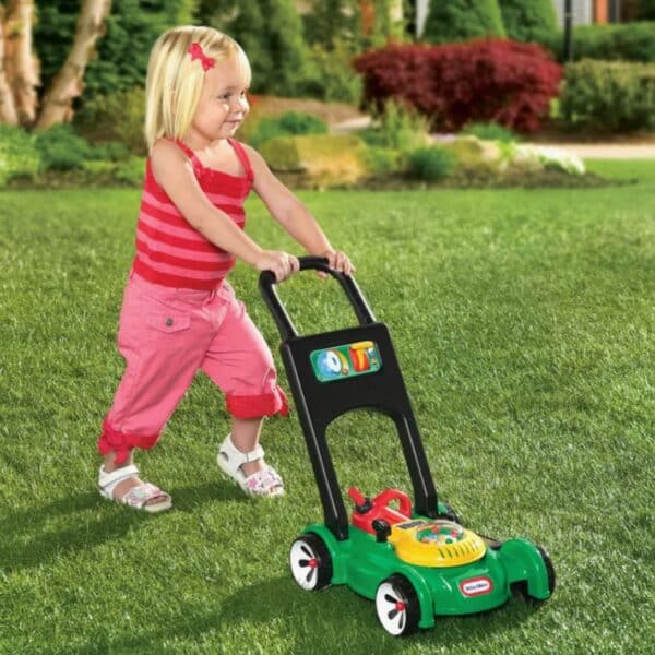 Kosiarka Little Tikes dla dzieci Interaktywna Pchacz Zabawka Ogródowa - 002