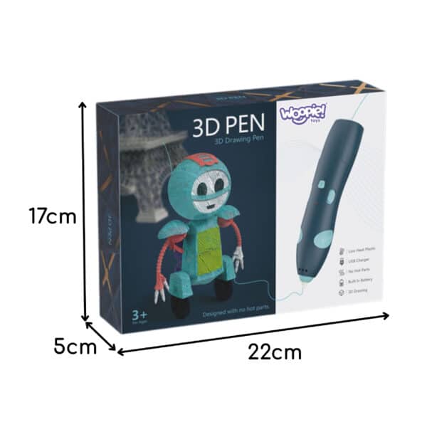WOOPIE 3D Drukarka-Długopis Pen Bezpieczny Wkłady Usb - 007