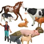 WOOPIE Figurki Zwierząt Szczęśliwa Farma 10el. - 002