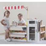 Drewniany Duży Sklep i Stragan Viga XXL – Lada Sklepowa Montessori - 002