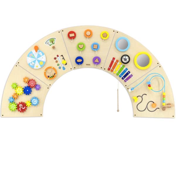 VIGA Tablica Manipulacyjna Ścienna Łuk Montessori - 008
