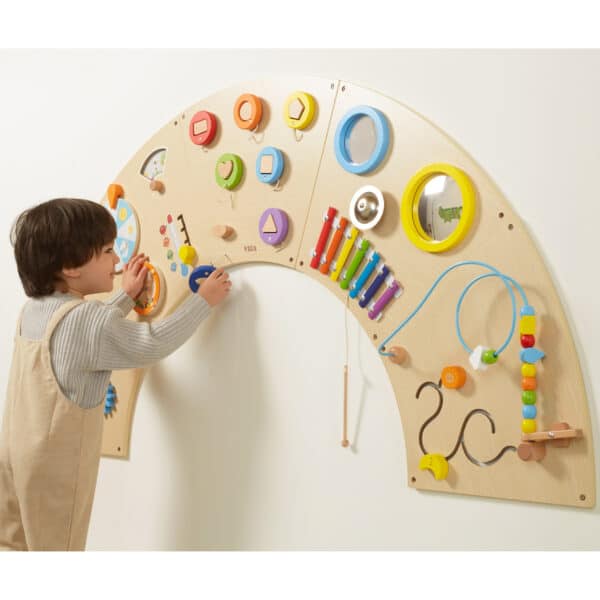 VIGA Tablica Manipulacyjna Ścienna Łuk Montessori - 002