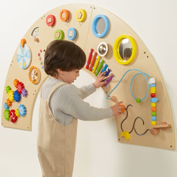 VIGA Tablica Manipulacyjna Ścienna Łuk Montessori - 006
