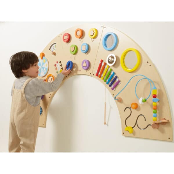 VIGA Tablica Manipulacyjna Ścienna Łuk Montessori - 007