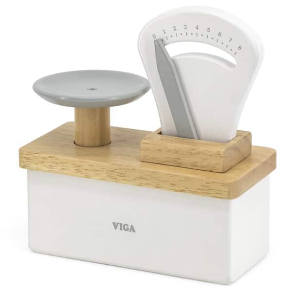VIGA Drewniana Waga Sklepowa - 001