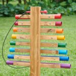 MASTERKIDZ Tęczowa Wieża Muzyczna Dzwonki Rurowe Cymbałki - 005