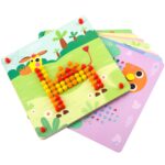 TOOKY TOY Układanka z Pinezkami Kołki Wpinaczka - 013