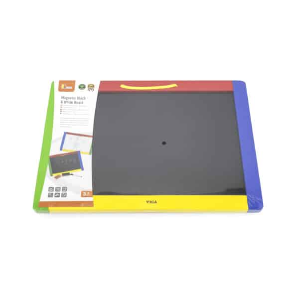 VIGA Drewniana Dwustronna Tablica Magnetyczna Kredowa Akcesoria - 005