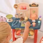 WOOPIE Sklep Supermarket Wózek na Zakupy Lody Słodycze + 40 Akc. - 002