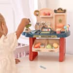 WOOPIE Sklep Supermarket Wózek na Zakupy Lody Słodycze + 40 Akc. - 004