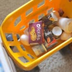 WOOPIE Sklep Supermarket z Wózkiem Waga Kasa Skaner + 48 Akc. - 004