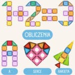 WOOPIE Klocki Magnetyczne Konstrukcyjne 3D Zestaw Edukacyjny Zamek Pojazdy110el.. - 004