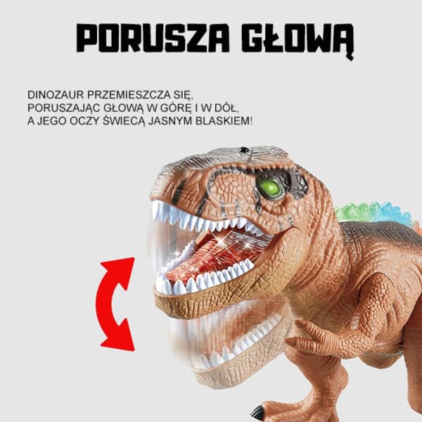WOOPIE Dinozaur Zdalnie Sterowany RC Robot T-Rex - 005