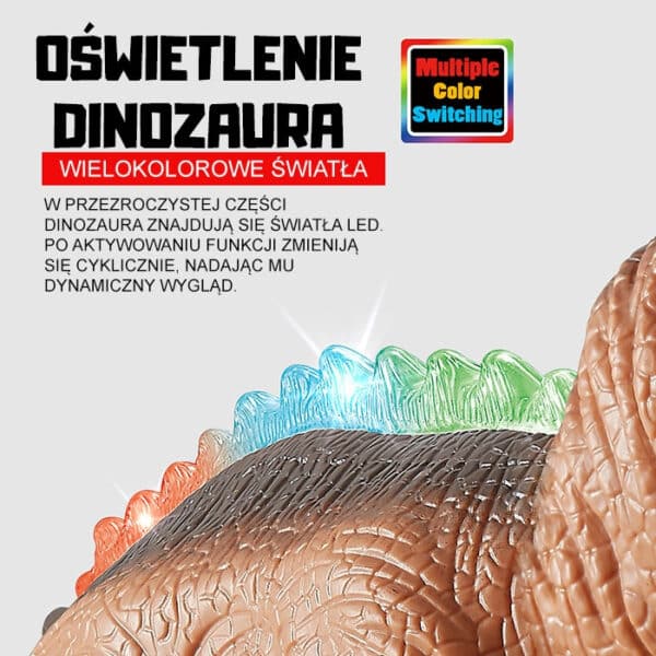 WOOPIE Dinozaur Zdalnie Sterowany RC Robot T-Rex - 006