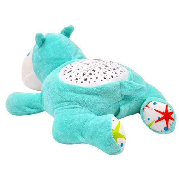 WOOPIE BABY Przytulanka Projektor 2w1 Usypiacz Hipopotam - 011