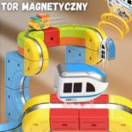 WOOPIE Klocki Magnetyczne Tor Lewitujący do Składania 68 el. - 005