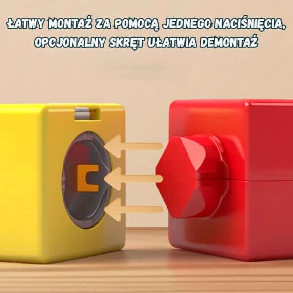 WOOPIE Klocki Magnetyczne Tor Lewitujący 18 el. - 004