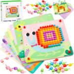 TOOKY TOY Układanka z Pinezkami Kołki Wpinaczka - 001