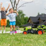 FALK Traktor na Pedały z Ładowarką i Przyczepą Claas 2-5 lat - 003