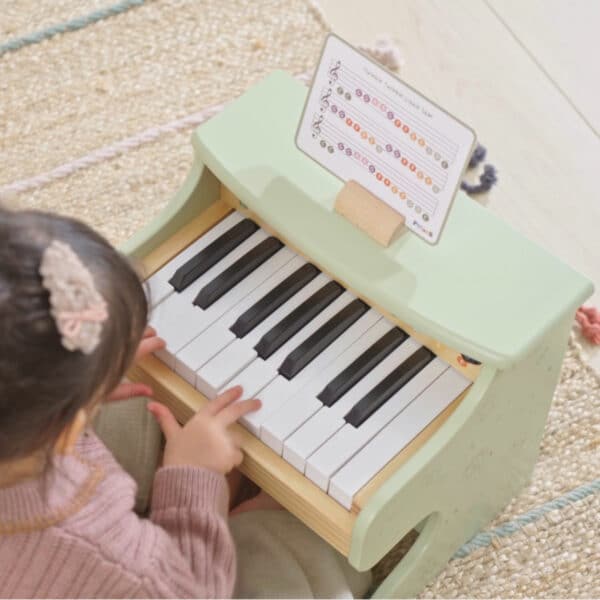 Viga Pianino Zielone Nauka Gry - 002