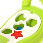 WOOPIE Jeździk 4w1 Sorter Pchacz Chodzik + Klakson Schowek - 006