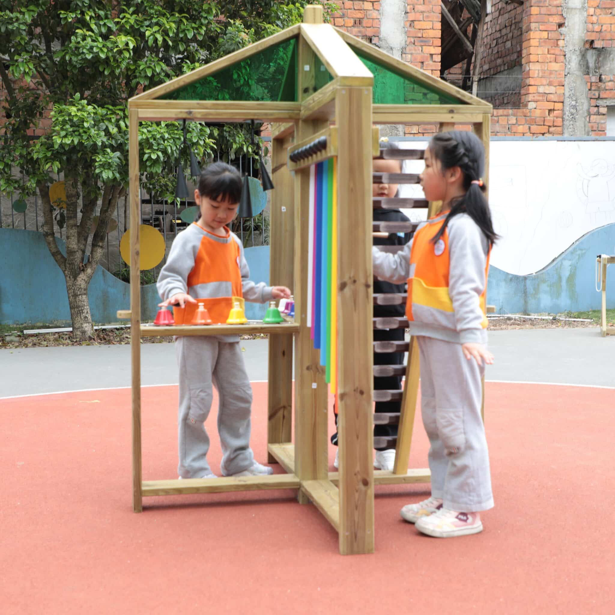 CLASSIC WORLD EDU Muzyczny Drewniany Plac Zabaw XXL - 004