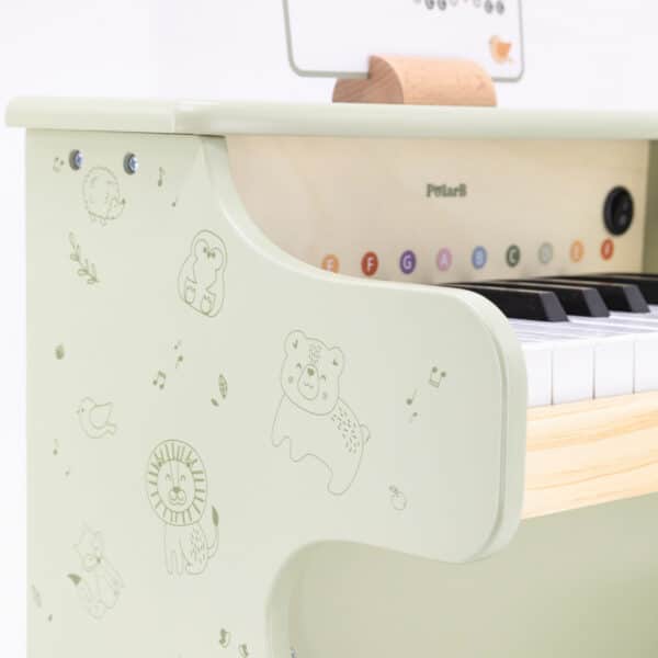 Viga Pianino Zielone Nauka Gry - 007