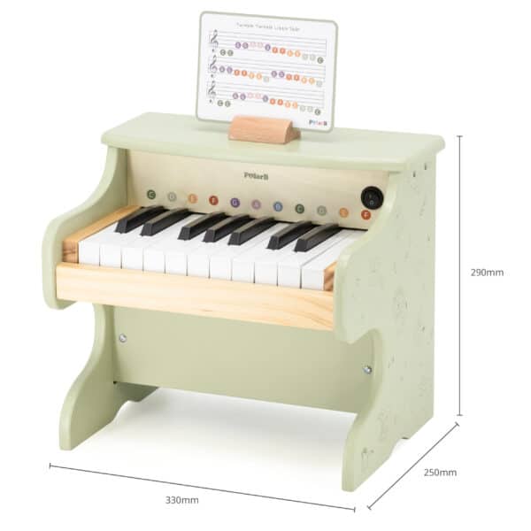 Viga Pianino Zielone Nauka Gry - 010