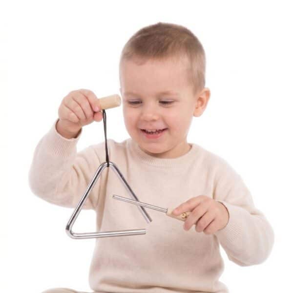 CLASSIC WORLD EDU Instrument Muzyczny Trójkąt dla Dzieci - 004