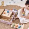 Drewniany Box Edukacyjny Viga 18-24m – Zestaw Sensoryczny Montessori - 002