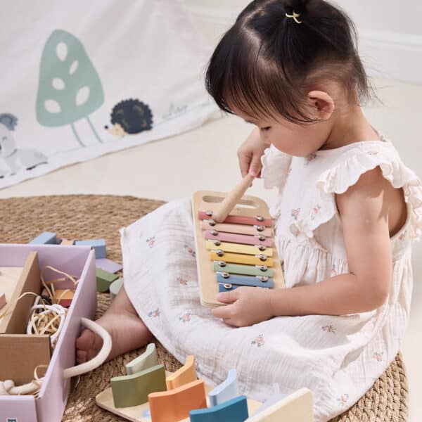 Drewniany Box Edukacyjny Viga 18-24m – Zestaw Sensoryczny Montessori - 003