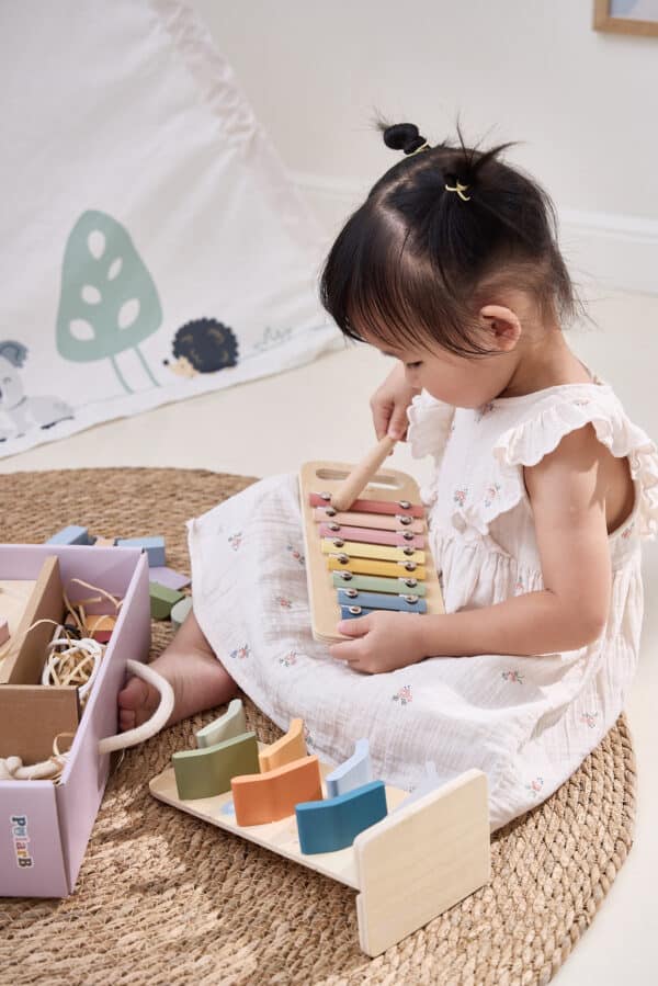 Drewniany Box Edukacyjny Viga 18-24m – Zestaw Sensoryczny Montessori - 003