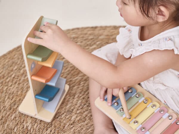 Drewniany Box Edukacyjny Viga 18-24m – Zestaw Sensoryczny Montessori - 004