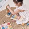 Drewniany Box Edukacyjny Viga 18-24m – Zestaw Sensoryczny Montessori - 005