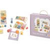 Drewniany Box Edukacyjny Viga 18-24m – Zestaw Sensoryczny Montessori - 012