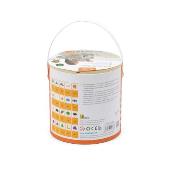 VIGA Drewniana Gra W Ciemno Losowanie Wzorów - 010