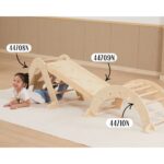 VIGA Drewniana Drabinka Pikler Trójkąt Wspinaczkowy Montessori - 004