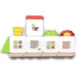 VIGA System Tablic Edukacyjnych Pociąg Zwierzątka Certyfikat FSC - 002