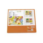 VIGA Drewniane Puzzle Owady 4w1 - 006