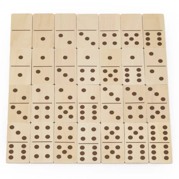 VIGA Drewniane Domino 2w1 Zwierzęta i Liczby - 009