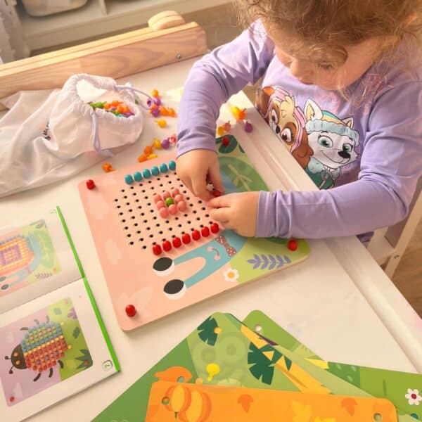 TOOKY TOY Układanka z Pinezkami Kołki Wpinaczka - 007