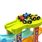 TOOKY TOY Kolorowa  Zjeżdżalnia Tor Dla Samochodów - 009