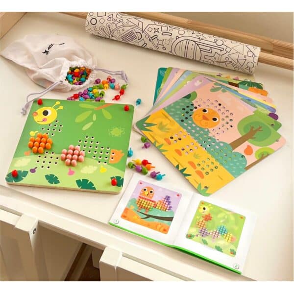 TOOKY TOY Układanka z Pinezkami Kołki Wpinaczka - 008