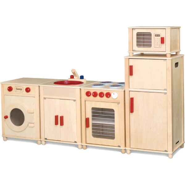 VIGA Drewniany Ogromny Zestaw Kuchenny Natural Certyfikat FSC - 002