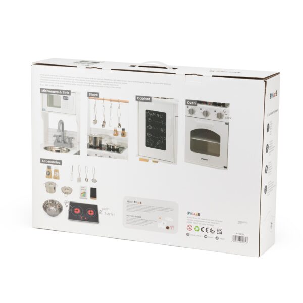 VIGA PolarB Drewniana Kuchnia Światło Dźwięk + Akcesoria - 011