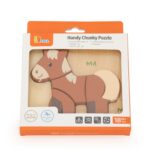 VIGA Drewniane Puzzle - Mój Przyjaciel Konik - 004